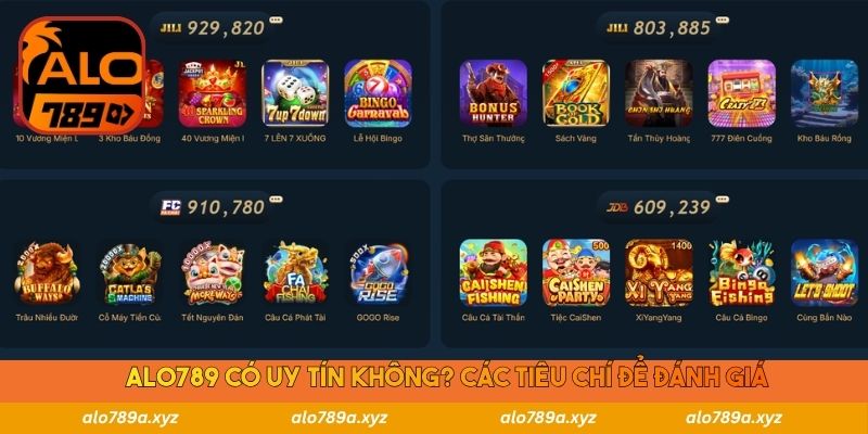 Alo789 có uy tín không? Các tiêu chí để đánh giá chính xác