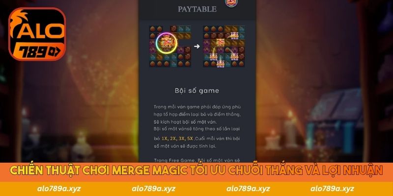 Chiến thuật chơi Merge Magic tối ưu chuỗi thắng và lợi nhuận