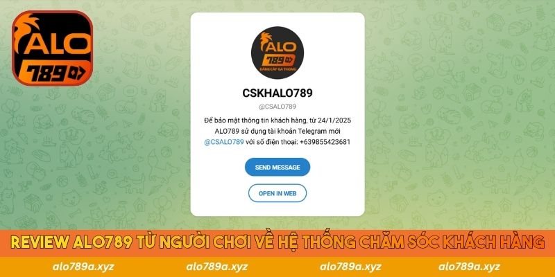 Review Alo789 từ người chơi về hệ thống chăm sóc khách hàng